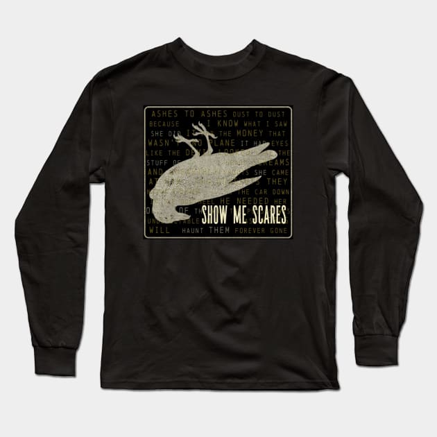 Show Me Scares Bird Logo Long Sleeve T-Shirt by Show Me Scares Podcast